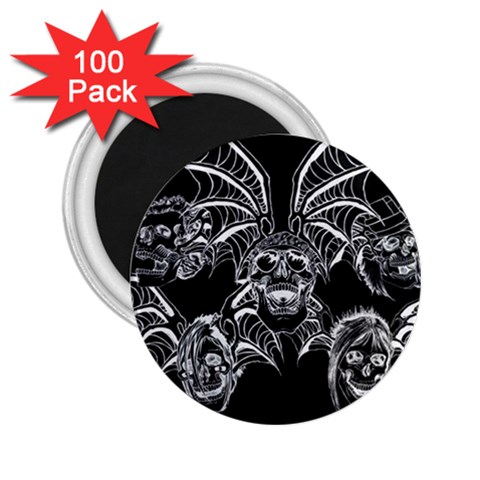 6 2.25  Magnet (100 pack)  from ArtsNow.com Front