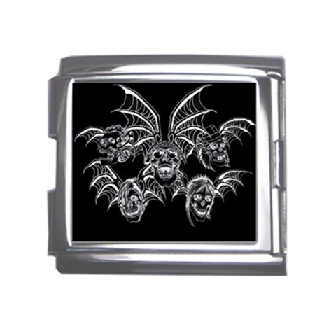 6 Mega Link Italian Charm (18mm) from ArtsNow.com Front