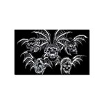 6 Sticker Rectangular (100 pack)