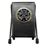 6 Pen Holder Desk Clock