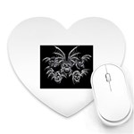 6 Mousepad (Heart)