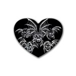 6 Heart Coaster (4 pack)