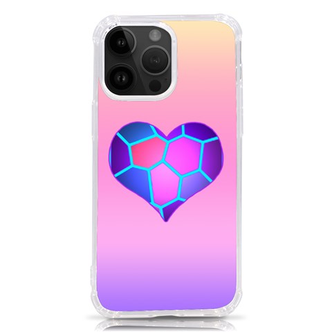 DiesmaHeart Pastel Gradient iPhone 14 Pro Max TPU UV Print Case from ArtsNow.com Front