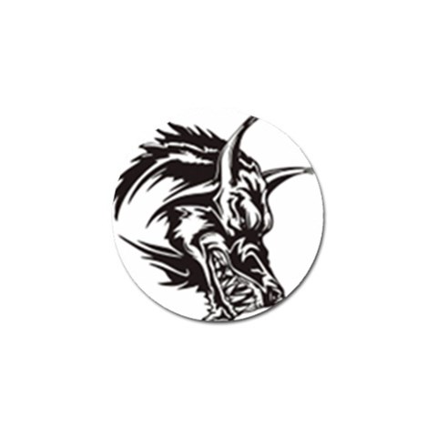 wolf18490 Golf Ball Marker (4 pack) from ArtsNow.com Front