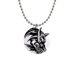 wolf18490 1  Button Necklace