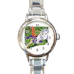 Tunicorn4 Round Italian Charm Watch