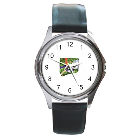 Tunicorn4 Round Metal Watch from ArtsNow.com Front
