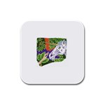 Tunicorn4 Rubber Square Coaster (4 pack)