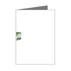 Tunicorn4 Mini Greeting Card from ArtsNow.com Left