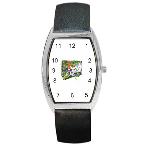 Tunicorn4 Barrel Style Metal Watch from ArtsNow.com Front