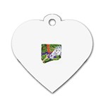 Tunicorn4 Dog Tag Heart (Two Sides)