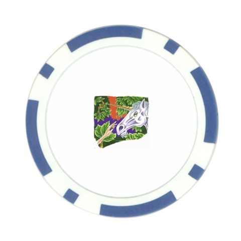 Tunicorn4 Poker Chip Card Guard from ArtsNow.com Front
