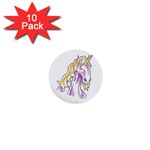 Tunicorn3 1  Mini Button (10 pack) 