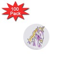 Tunicorn3 1  Mini Button (100 pack) 