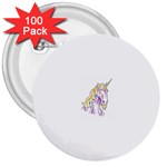Tunicorn3 3  Button (100 pack)