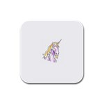 Tunicorn3 Rubber Square Coaster (4 pack)
