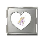 Tunicorn3 Mega Link Heart Italian Charm (18mm)