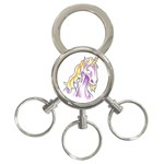 Tunicorn3 3-Ring Key Chain