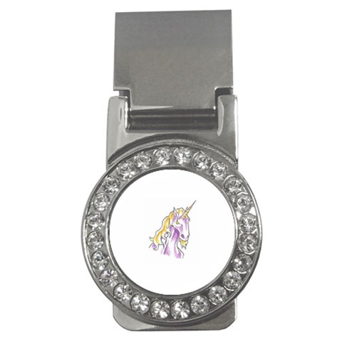 Tunicorn3 Money Clip (CZ) from ArtsNow.com Front