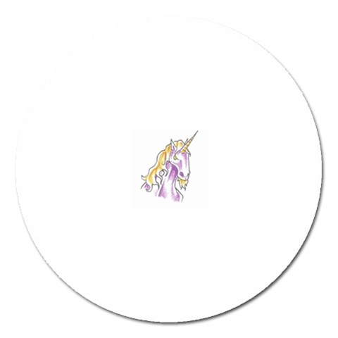Tunicorn3 Magnet 5  (Round) from ArtsNow.com Front