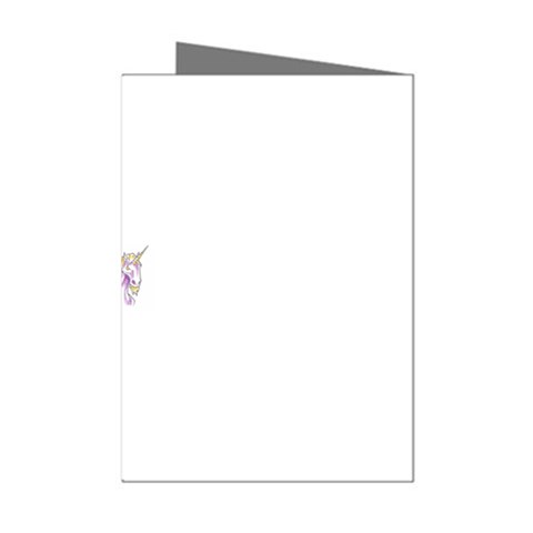 Tunicorn3 Mini Greeting Cards (Pkg of 8) from ArtsNow.com Left