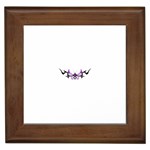 tpurplebutterfly Framed Tile