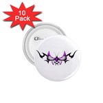 tpurplebutterfly 1.75  Button (10 pack) 