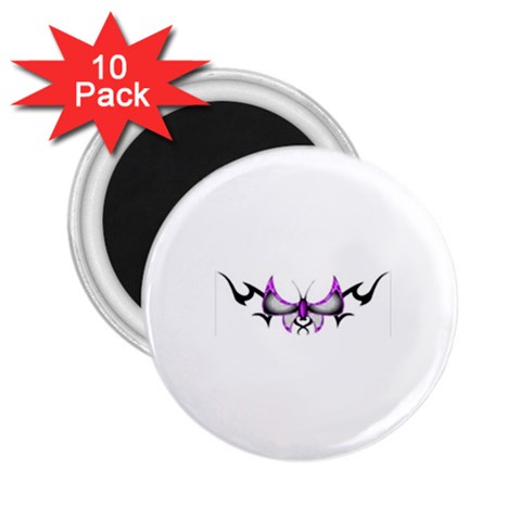 tpurplebutterfly 2.25  Magnet (10 pack) from ArtsNow.com Front