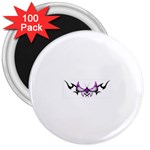 tpurplebutterfly 3  Magnet (100 pack)