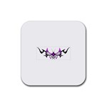tpurplebutterfly Rubber Coaster (Square)