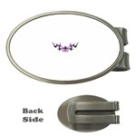 tpurplebutterfly Money Clip (Oval)