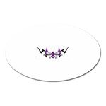tpurplebutterfly Magnet (Oval)