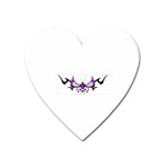 tpurplebutterfly Magnet (Heart)