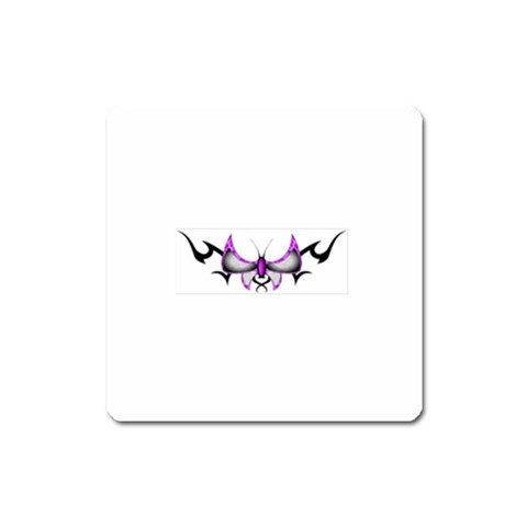 tpurplebutterfly Magnet (Square) from ArtsNow.com Front