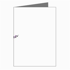 tpurplebutterfly Greeting Cards (Pkg of 8) from ArtsNow.com Left