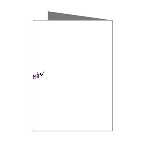 tpurplebutterfly Mini Greeting Cards (Pkg of 8) from ArtsNow.com Left