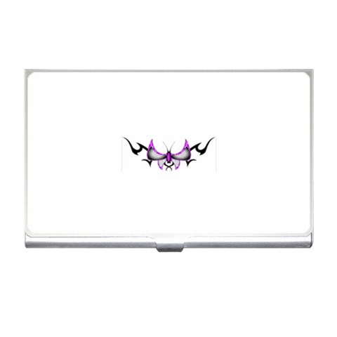 tpurplebutterfly Business Card Holder from ArtsNow.com Front