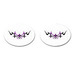 tpurplebutterfly Cufflinks (Oval)