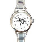 spider15336 Round Italian Charm Watch