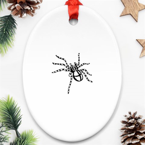 spider15336 Ornament (Oval) from ArtsNow.com Front