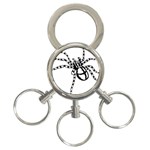 spider15336 3-Ring Key Chain
