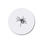 spider15336 Rubber Round Coaster (4 pack)