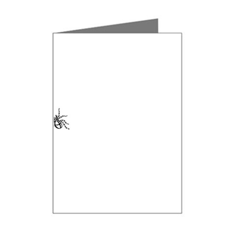 spider15336 Mini Greeting Card from ArtsNow.com Left