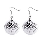 spider18401 1  Button Earrings