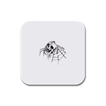 spider18401 Rubber Square Coaster (4 pack)