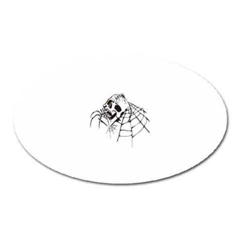 spider18401 Magnet (Oval) from ArtsNow.com Front
