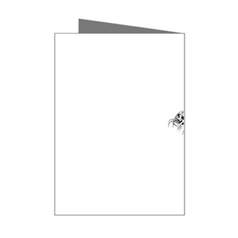 spider18401 Mini Greeting Card from ArtsNow.com Right