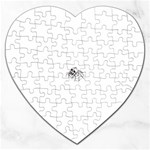 spider18401 Jigsaw Puzzle (Heart)