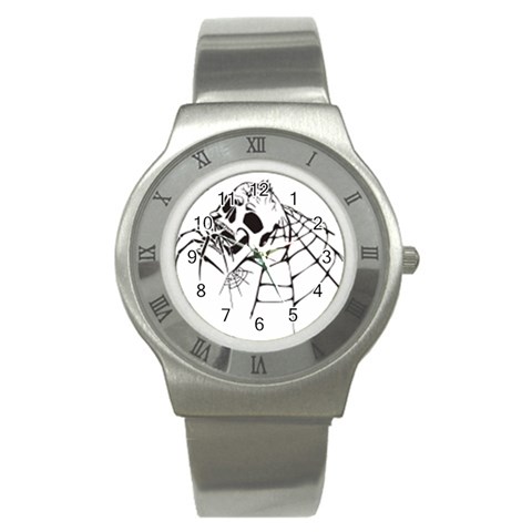 spider18401 Stainless Steel Watch from ArtsNow.com Front