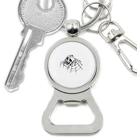 spider18401 Bottle Opener Key Chain from ArtsNow.com Front